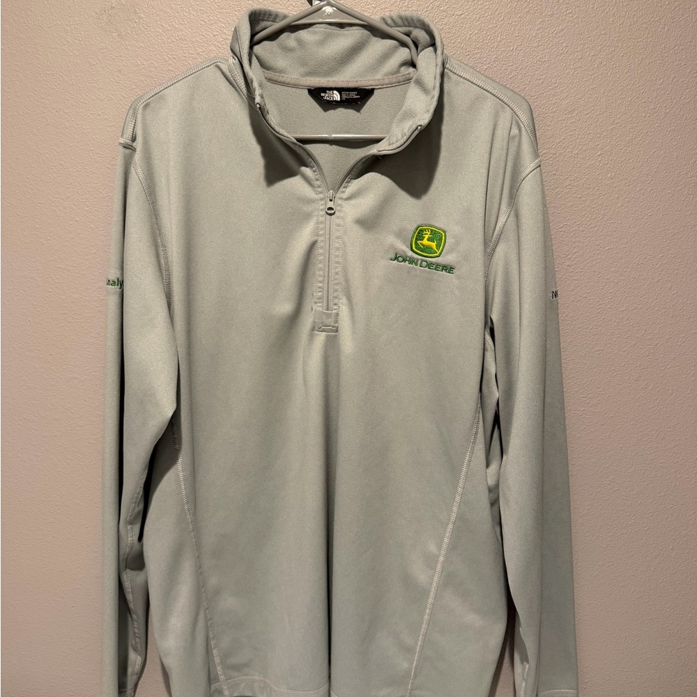 The North Face Gray Long Sleeve Shirt, John Deere- Data Analytics